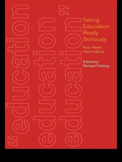 Cover Taking Education Really Seriously (eBook, ePUB)