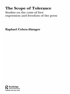 The Scope of Tolerance (eBook, ePUB) - Cohen-Almagor, Raphael