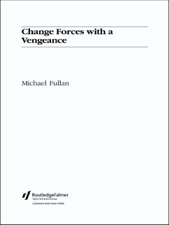 Change Forces With A Vengeance (eBook, ePUB) - Fullan, Michael