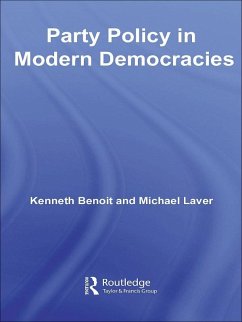 Party Policy in Modern Democracies (eBook, PDF) - Benoit, Kenneth; Laver, Michael