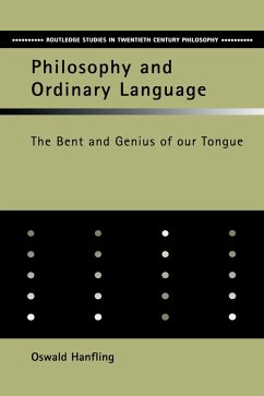 Cover Philosophy and Ordinary Language (eBook, ePUB)