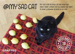 My Sad Cat Notecards: 10 Cards and Envelopes - Cox, Tom