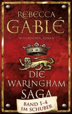 Das Lächeln der Fortuna, Die Hüter der Rose, Das Spiel der Könige & Der dunkle Thron / Waringham Saga Bd.1-4 - Gablé, Rebecca