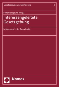 Cover Interessengeleitete Gesetzgebung