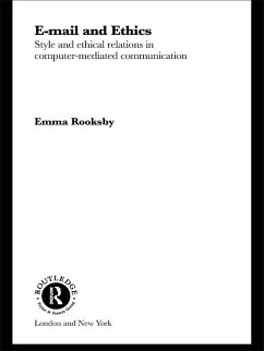 Email and Ethics (eBook, ePUB) - Rooksby, Emma