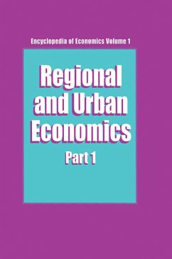 Regional and Urban Economics Parts 1 & 2 (eBook, PDF) - Arnott, Richard J.
