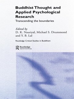 Cover Buddhist Thought and Applied Psychological Research (eBook, ePUB)