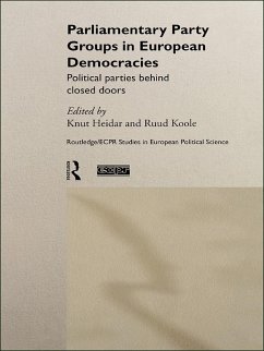 Parliamentary Party Groups in European Democracies (eBook, PDF)