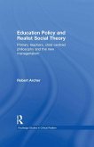 Education Policy and Realist Social Theory (eBook, ePUB)