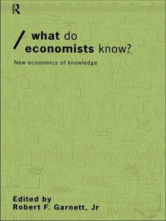 What do Economists Know? (eBook, ePUB)