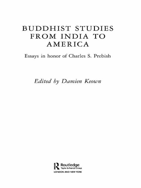 Buddhist Studies from India to America (eBook, PDF)