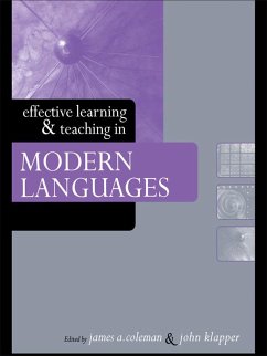Effective Learning and Teaching in Modern Languages (eBook, PDF)
