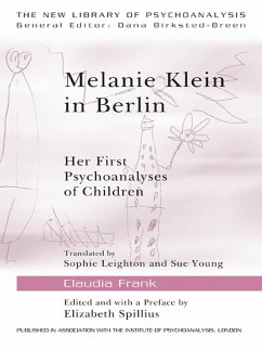 Melanie Klein in Berlin (eBook, PDF) - Frank, Claudia