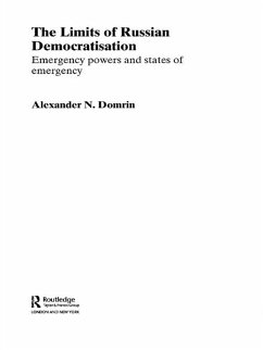 The Limits of Russian Democratisation (eBook, ePUB) - Domrin, Alexander