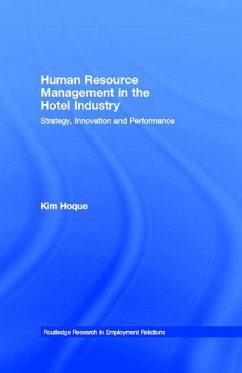 Human Resource Management in the Hotel Industry (eBook, PDF) - Hoque, Kim