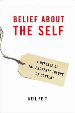 Cover Belief about the Self (eBook, ePUB)