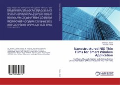 Nanostructured NiO Thin Films for Smart Window Application - Dalavi, Dhanaji S.;Patil, Pramod S.