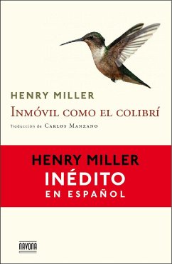 Inmóvil como el colibrí