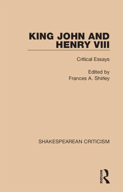 King John and Henry VIII (eBook, PDF)