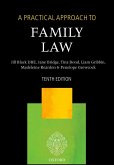 A Practical Approach to Family Law (eBook, ePUB)