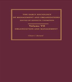 Organization and Management (eBook, ePUB) - Barnard, Chester I.