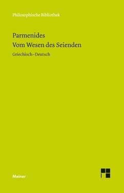 Vom Wesen des Seienden (eBook, PDF) - Parmenides