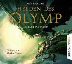 Das Blut des Olymp / Helden des Olymp Bd.5 (6 Audio-CDs) - Riordan, Rick
