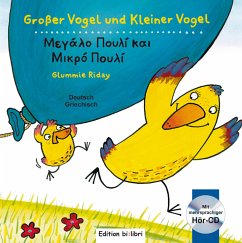 Großer Vogel und Kleiner Vogel, Deutsch-Griechisch mit Audio-CD - Riday, Glummie