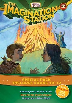 Imagination Station Books 3-Pack: Challenge on the Hill of Fire / Hunt for the Devil's Dragon / Danger on a Silent Night - Hering, Marianne; Younger, Marshal; Batson, Wayne Thomas