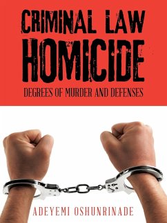 Criminal Law Homicide - Oshunrinade, Adeyemi