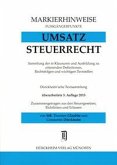 Umsatzsteuer (Ust), Markierhinweise/Fußgängerpunkte für das Steuerberaterexamen