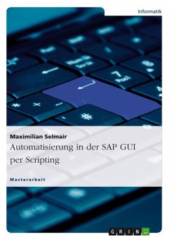 Automatisierung in der SAP GUI per Scripting (eBook, ePUB) - Queck, Maximilian