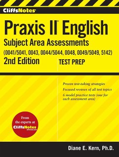 Cover CliffsNotes Praxis II English Subject Area Assessments, Second Edition (eBook, ePUB)