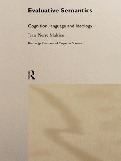 Evaluative Semantics (eBook, ePUB) - Malrieu, Jean-Pierre