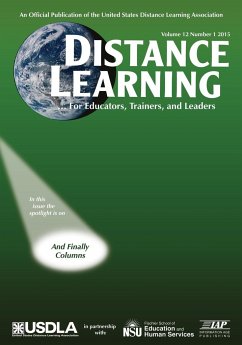 Distance Learning Magazine, Volume 12, Issue 1, 2015