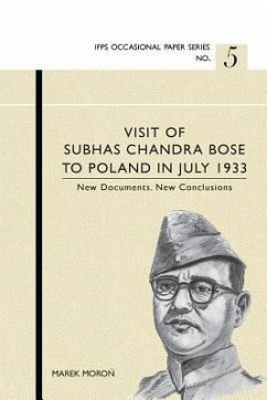 Visit of Subhas Chandra Bose to Poland in July 1933. New Documents. New Conclusions. - Moro&