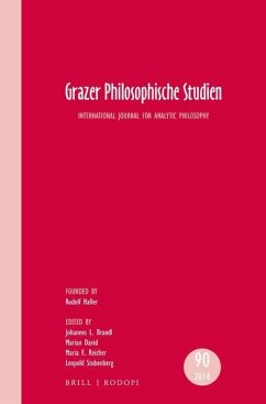 Grazer Philosophische Studien, Vol 90 - 2014