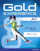 Gold Experience A1 Students' Book with DVD-ROM and MyLab Pack, m. 1 Beilage, m. 1 Online-Zugang