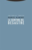 La escritura del desastre