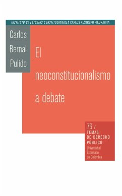 Cover El neoconstitucionalismo al debate (eBook, ePUB)
