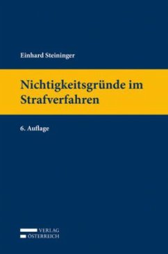 Cover Nichtigkeitsgründe im Strafverfahren (f. Österreich)