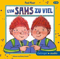 Ein Sams zu viel / Das Sams Bd.8 (2 Audio-CDs) - Maar, Paul