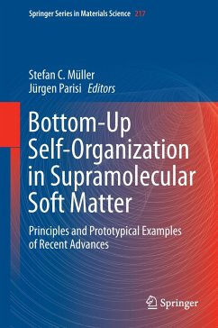 Bottom-Up Self-Organization in Supramolecular Soft Matter