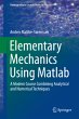 Elementary Mechanics Using Matlab - Bild 1