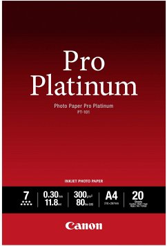 Canon PT-101 A 4, 20 Blatt Photo Paper Pro Platinum 300 g