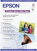 Epson Premium Glossy Photo Paper A 3, 20 Blatt, 255 g S 041315