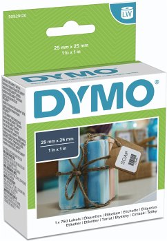 Cover Dymo LW-Vielzwecketiketten 25 x 25 mm, 750 St.
