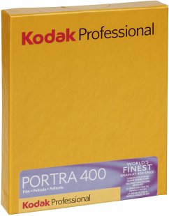 1 Kodak Portra 400 4x5 10 Blatt