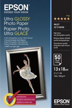 Epson Ultra Glossy Photo Paper 13x18 cm, 50 Bl., 300 g S 041944