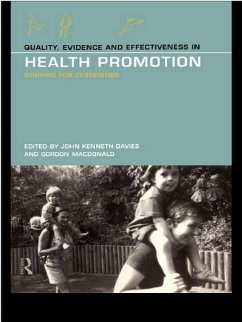 Quality, Evidence and Effectiveness in Health Promotion (eBook, PDF)